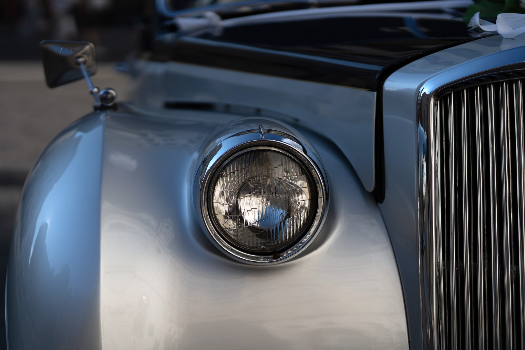 Frontpartie eines Oldtimers